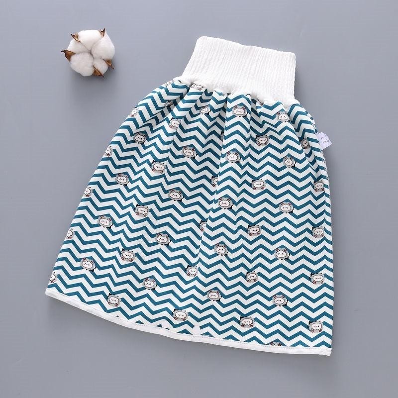 Jupe couche bébé en coton et fibre de bambou