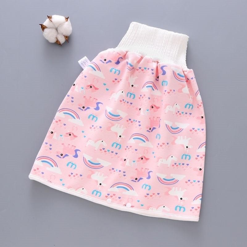 Jupe couche bébé en coton et fibre de bambou