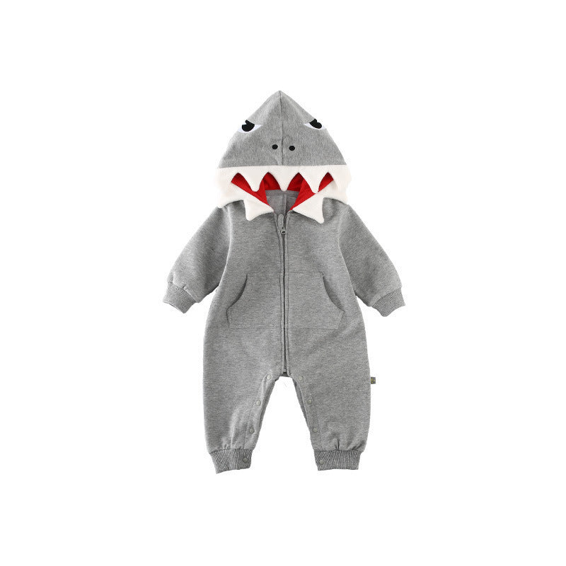 Robes à capuche de requin de dessin animé