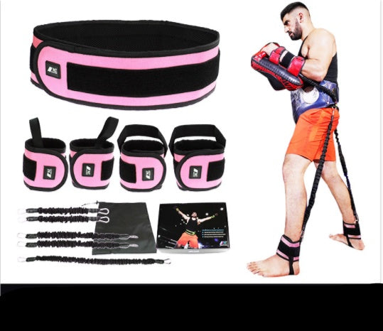 Bandas de resistencia para entrenamiento de combate, sentadillas de piernas, Fitness, combate, resistencia, fuerza, agilidad, equipo de ejercicio