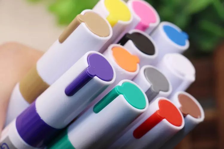 Stylo étanche coloré, bande de roulement de pneu de voiture, peinture permanente en métal CD