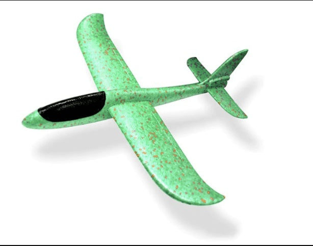 Lanzamiento manual de avión de espuma voladora