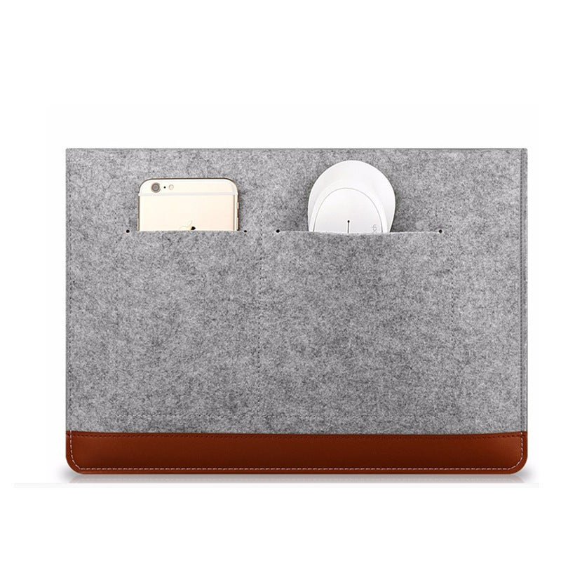 Funda protectora plana de fieltro