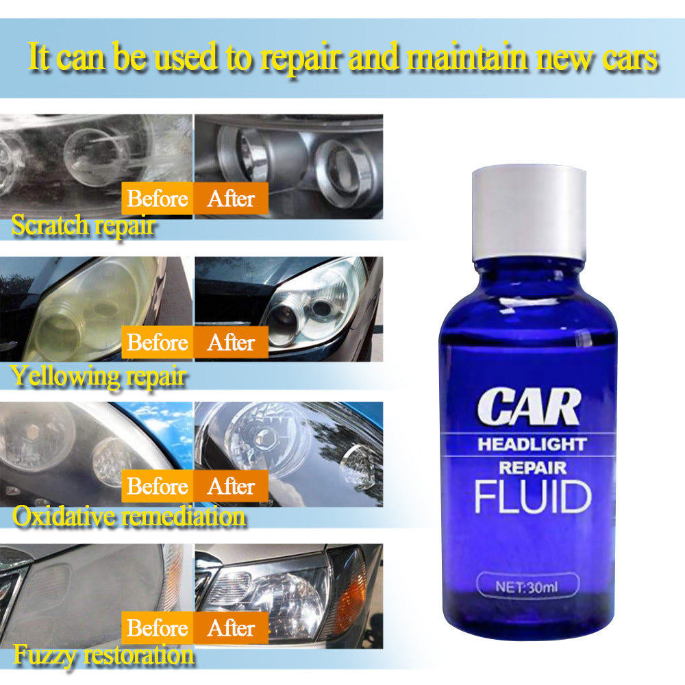 Liquide de réparation pour phares de voiture