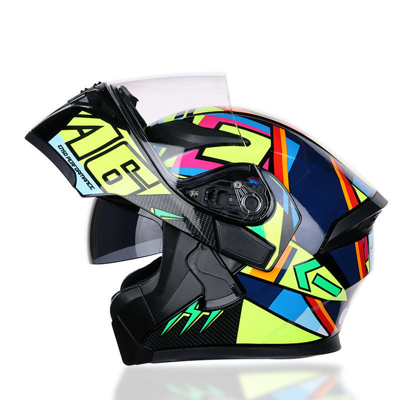 Casque de course de moto