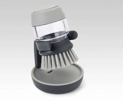 Brosse à vaisselle et à laver les casseroles avec savon liquide pour la vaisselle