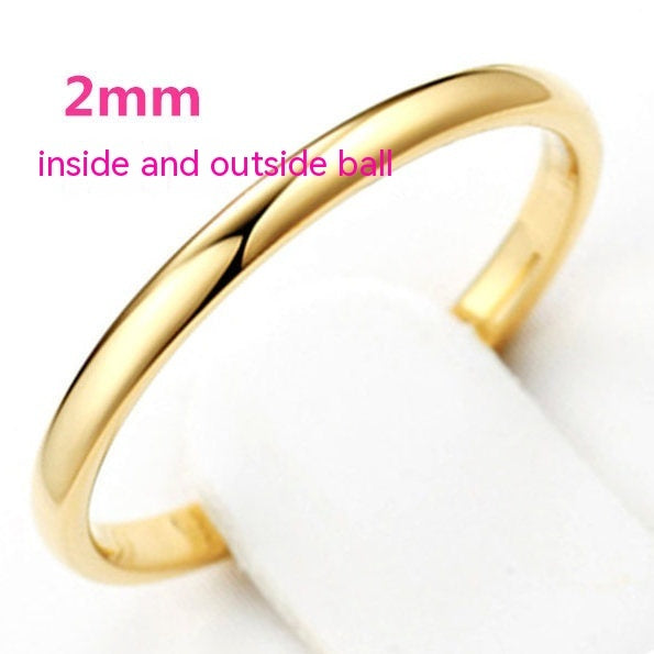Fashion Personalized Glossy Ring For Women