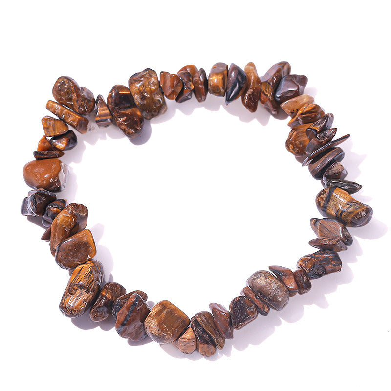 Natural Crystal Gravel Agate Aventurine Irregular Bracelet