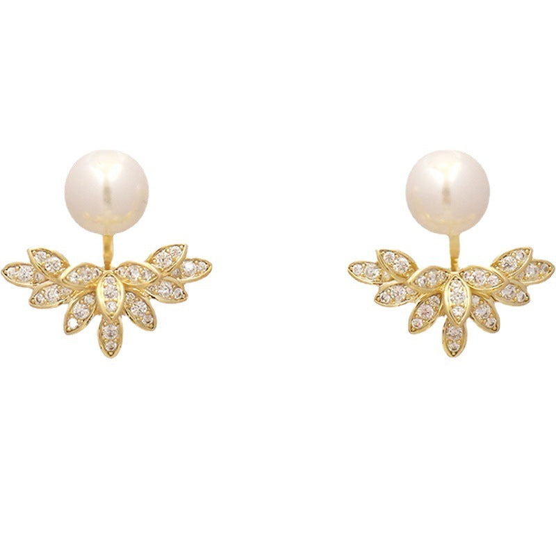 Boucles d'oreilles de luxe légères pour femmes, une paire, deux styles de port, haute qualité