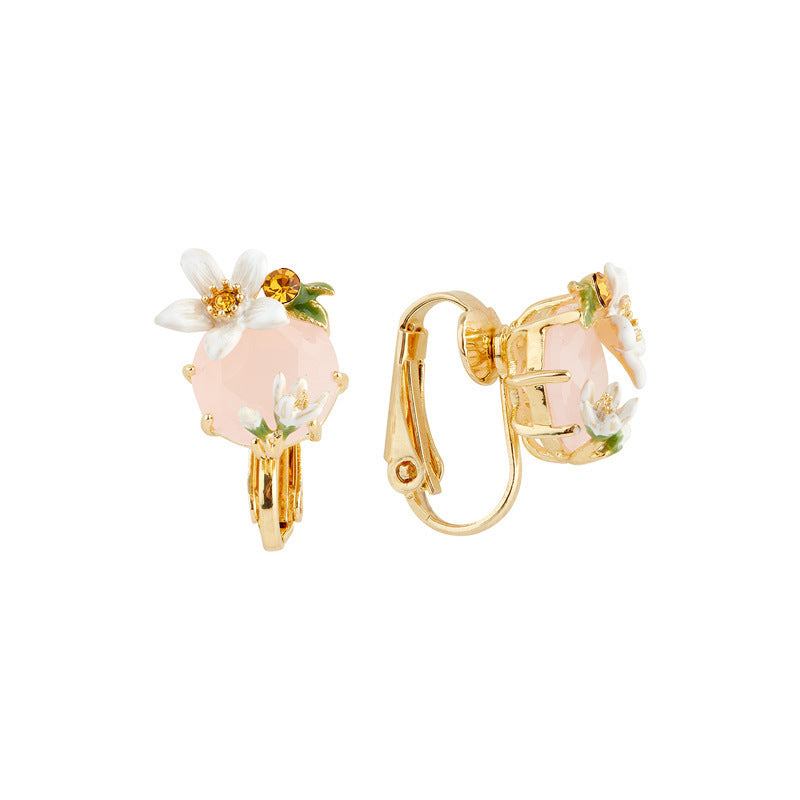 Boucles d'oreilles Collier Intérêt Spécial Léger Luxe Design Polyvalent