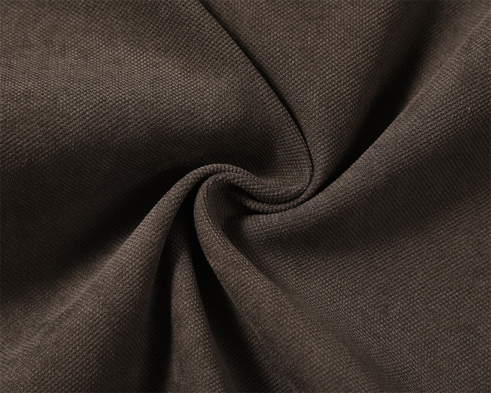American High Street Knee Pleated Tooling Straight-leg Trousers