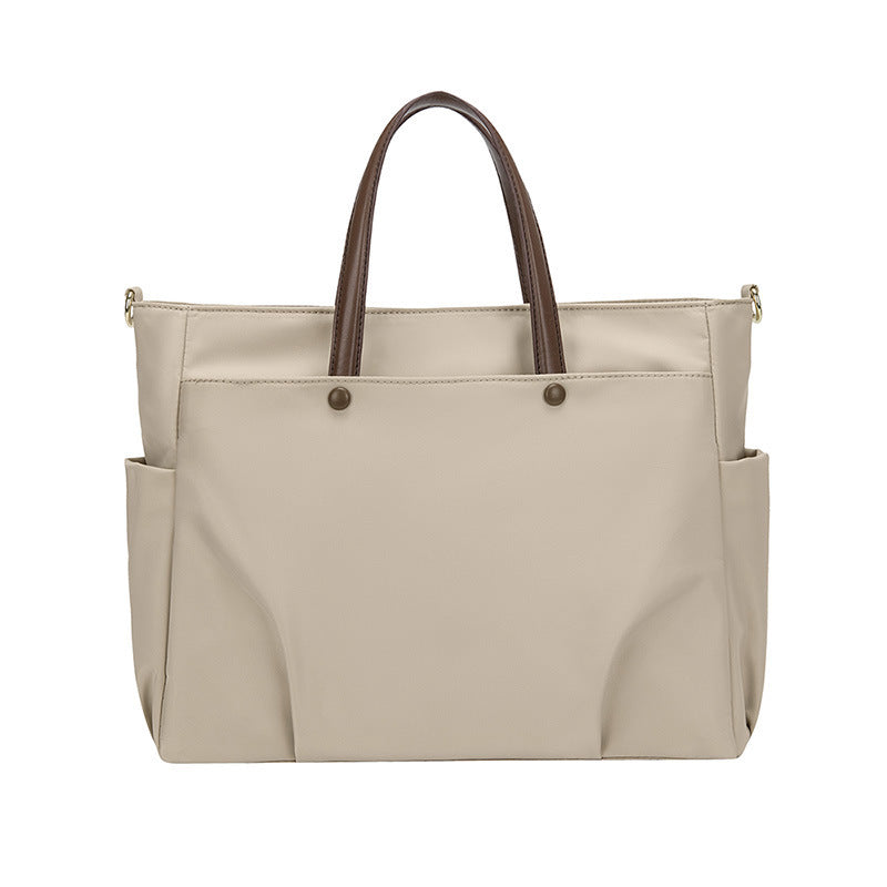 Sac à bandoulière d'affaires pour femmes, sac à main en tissu Oxford imperméable