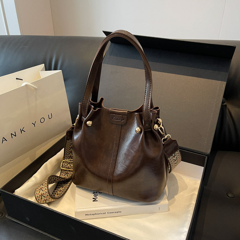 Bolso de axila portátil de un solo hombro de moda de gran capacidad