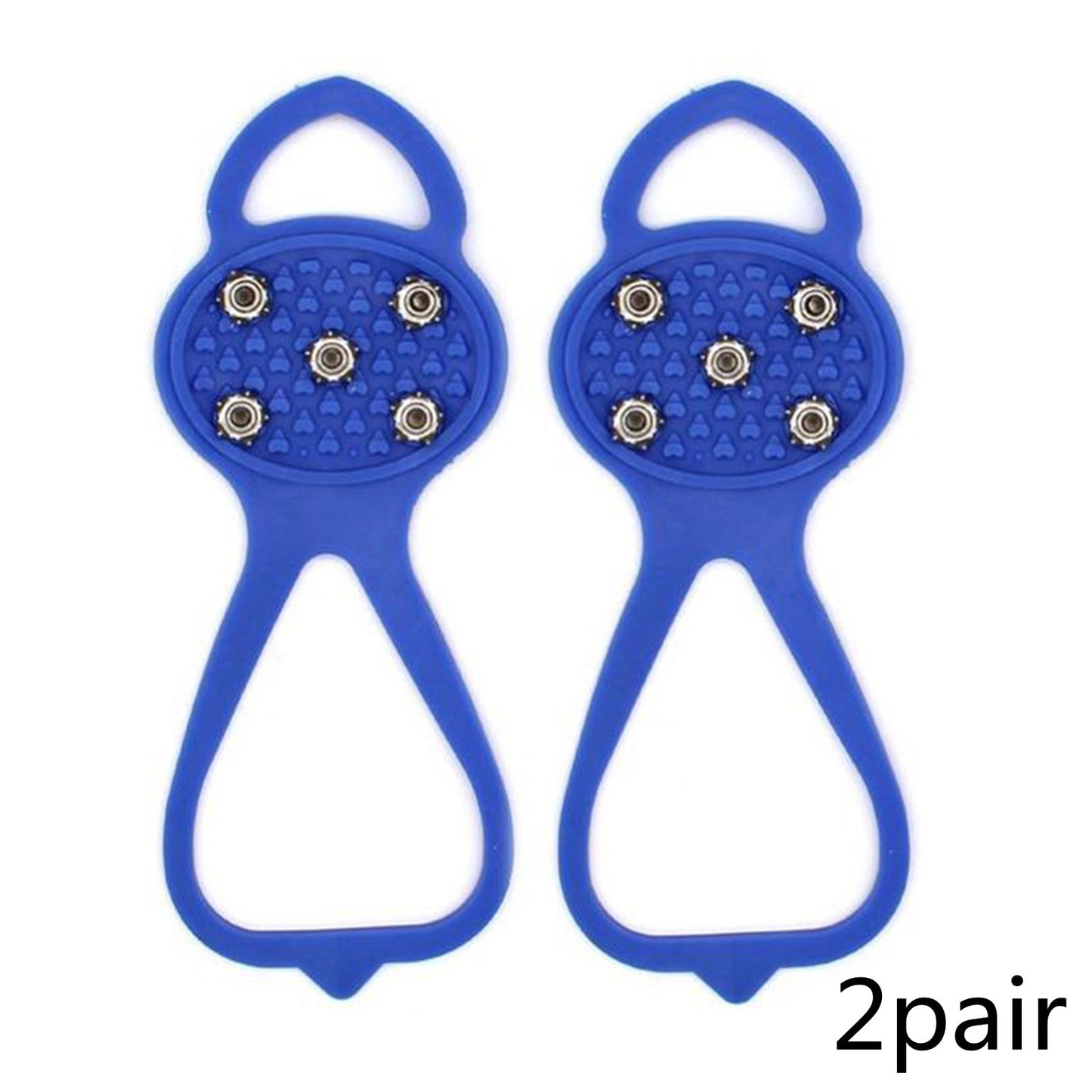 Pince à glace unisexe à 5 dents pour hommes, pour chaussures, Crampons, Crampons pour Crampons de neige, couvertures antidérapantes d'escalade et de randonnée