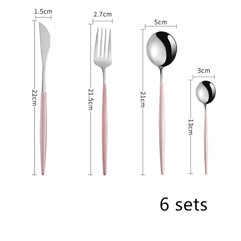 ensemble de cuillères en acier inoxydable de vaisselle