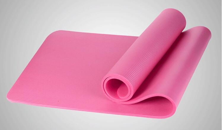 Tapis de yoga de qualité supérieure de 10 mm d'épaisseur