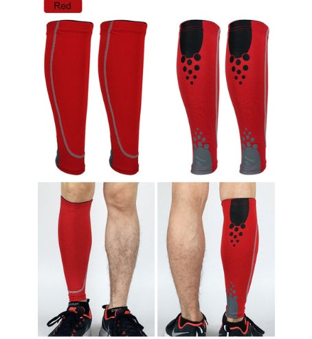 Attelle de jambe de mollet pour hommes et femmes, 1 pièce, soutien, manches extensibles, Compression, exercice, basket-ball, Football, genouillères 