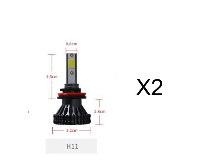 faro LED del coche