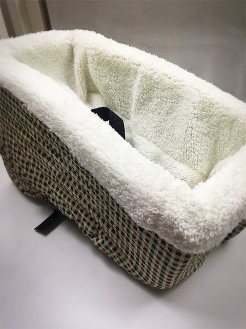 Cesta para mascotas para coche, alfombrilla para perros, nido para mascotas para coche 
