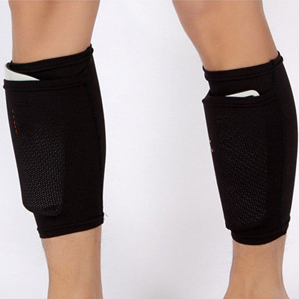 Protège-jambes à clapet de football 
