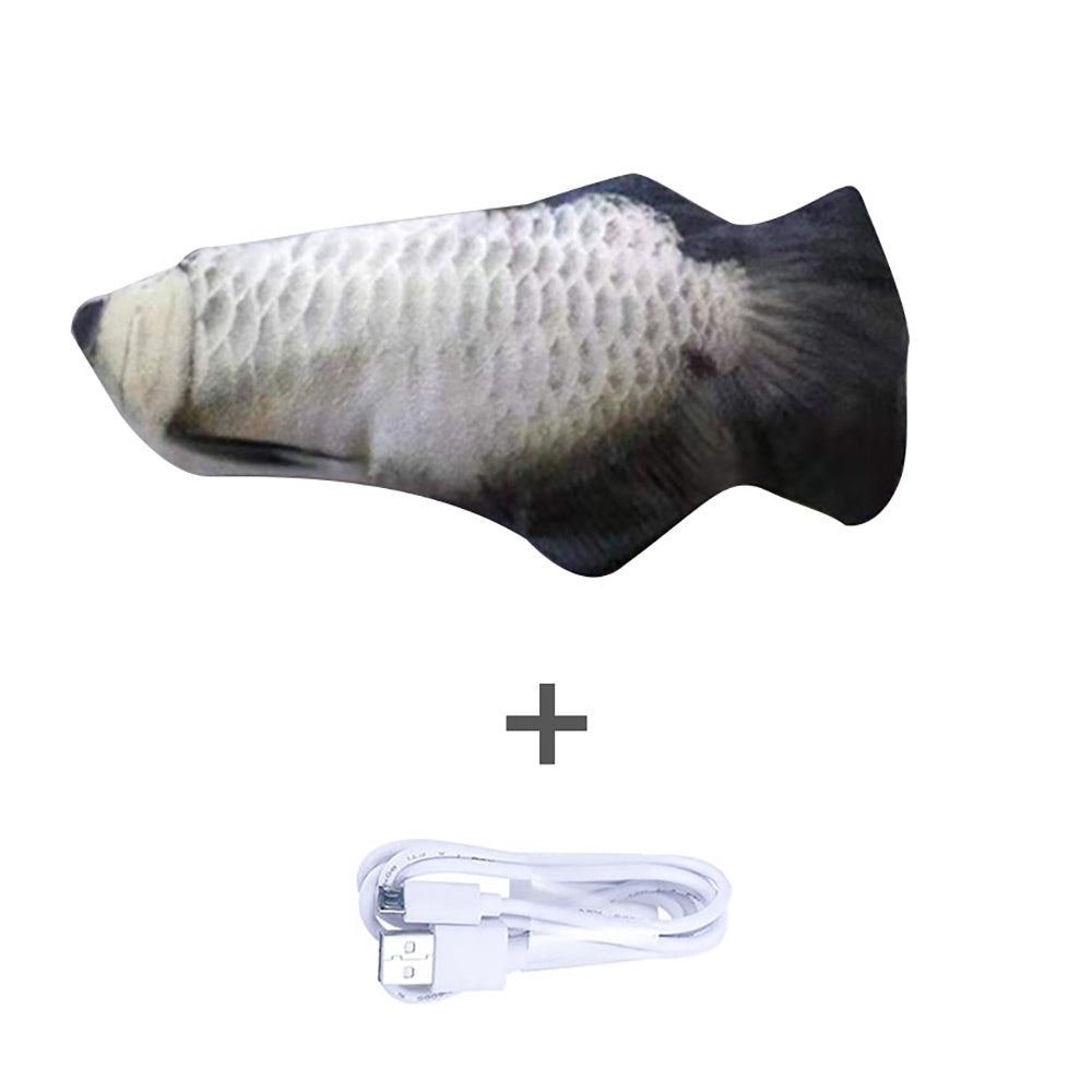 Version sans pince à chat - Jouet de poisson électrique de simulation de poisson sauteur électrique