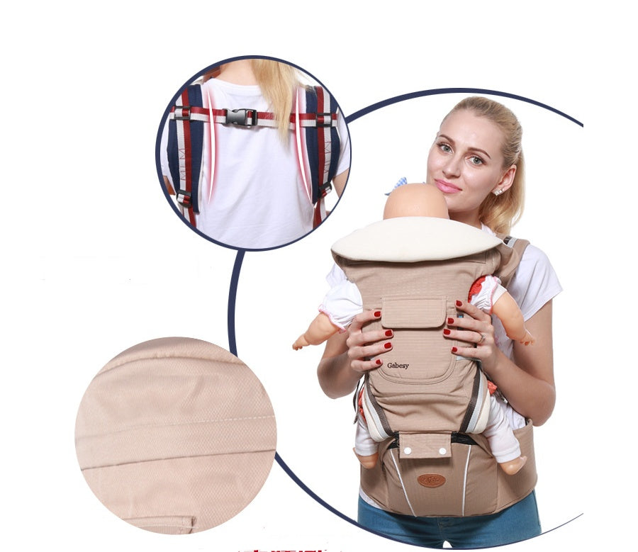 Tabouret de taille pour enfants quatre saisons avec sangle pour bébé respirant