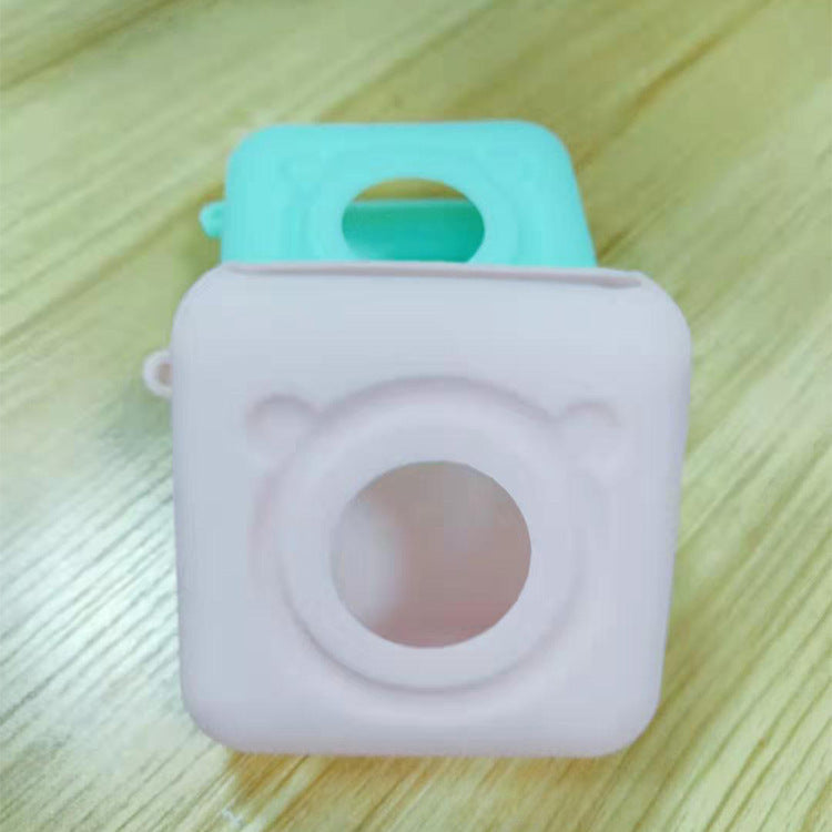 Mini impresora térmica inalámbrica Bliuetooth, impresora de etiquetas adhesivas de papel