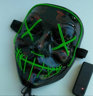 Máscara luminosa Line Up Festive Led Glitter Grimace