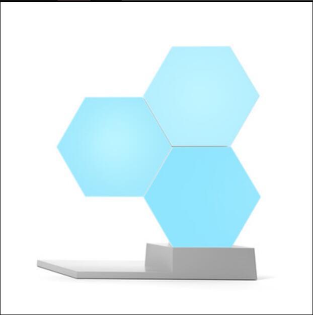 Lampe quantique pour maison intelligente, commande vocale avec application, 1600W, teinte lumineuse, secousse