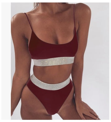 Maillot de bain Bikini Gathering Ladies Split Maillot de bain