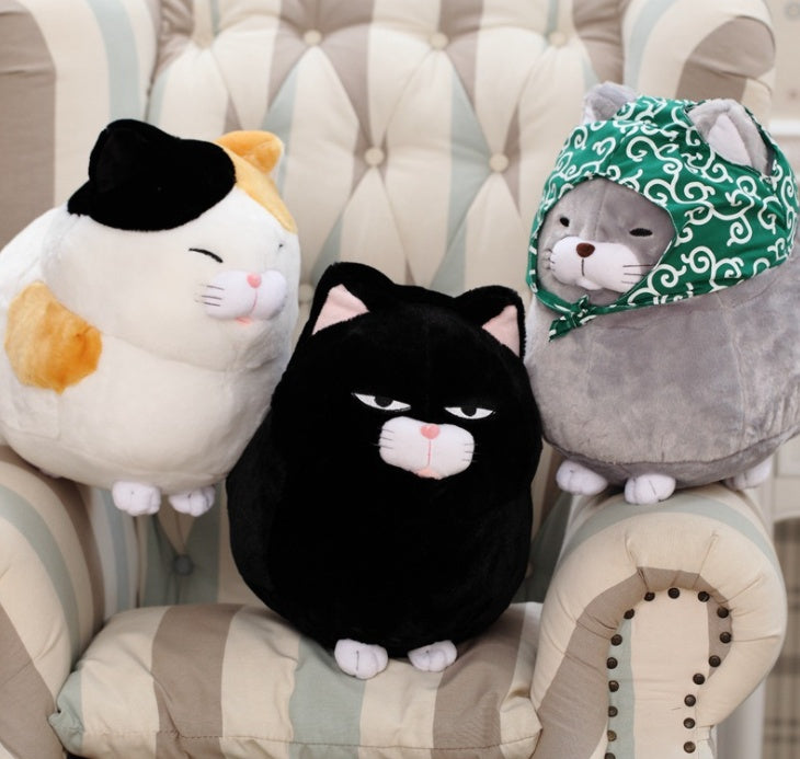 Jouets en peluche de chat de simulation de poupée de chat mignon, jouets en peluche de chat créatifs livraison gratuite