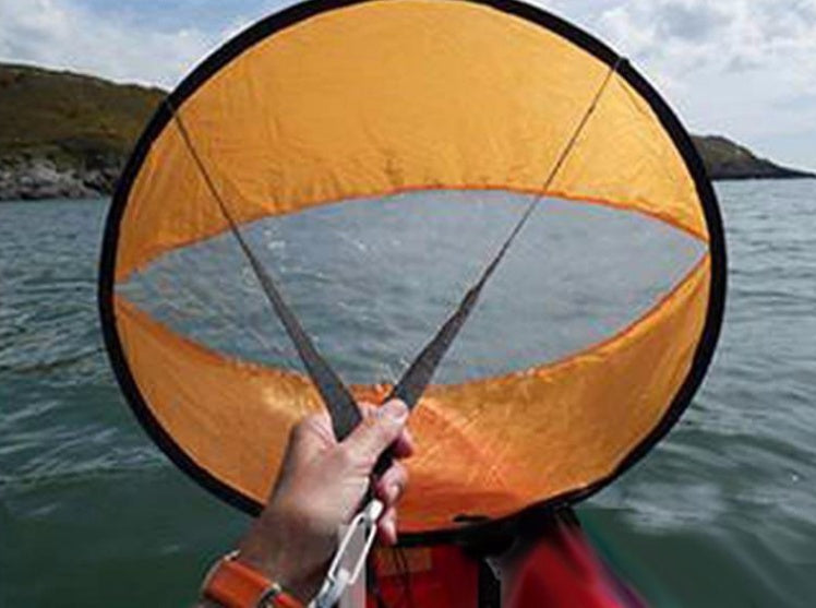 Voile de Kayak pliante, pagaie à vent, planche à pagaie Popup, voile de canoë Durable, aviron, bateau sous le vent