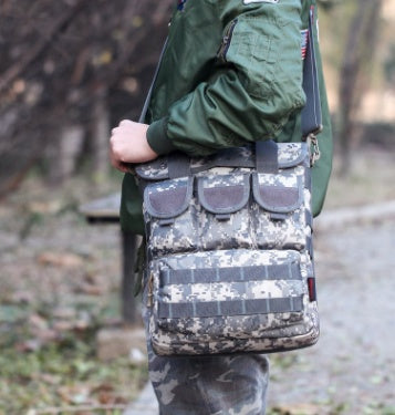 Sac à dos de campagne direct d'usine, sac à main de camouflage à épaule unique, sac à main d'externalisation, paquet tactique, kit de terrain
