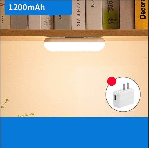 Lámpara de mesa pequeña magnética con protección para los ojos