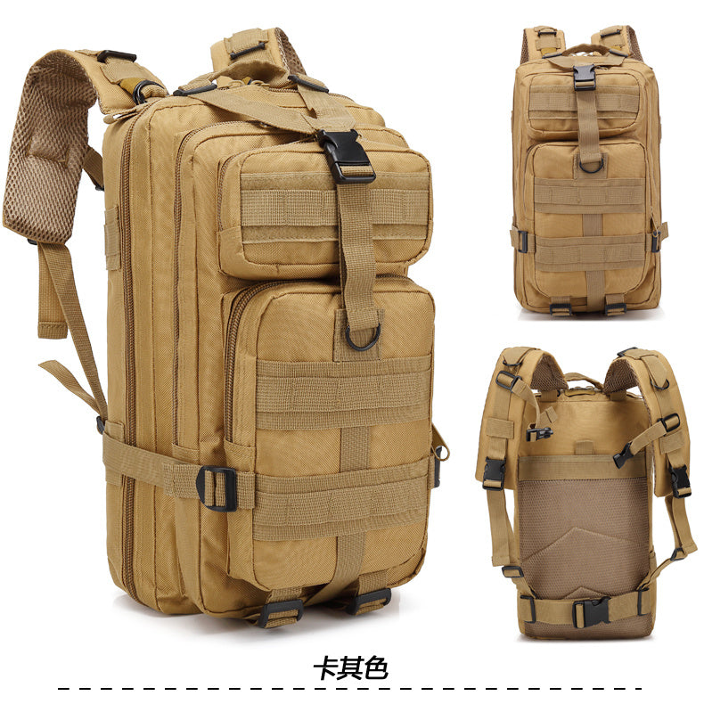 Mochila de camuflaje para deportes al aire libre, bolsa 3P mejorada, mochila de camuflaje, mochila táctica para viajes de acampada al aire libre