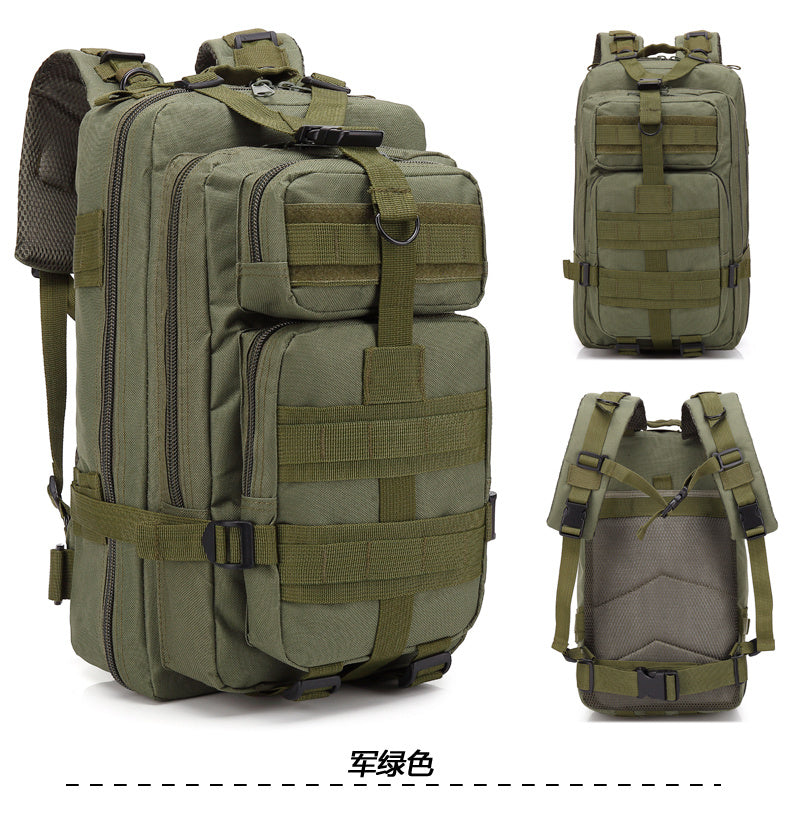 Mochila de camuflaje para deportes al aire libre, bolsa 3P mejorada, mochila de camuflaje, mochila táctica para viajes de acampada al aire libre