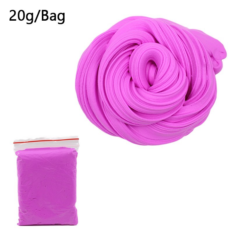 Suministros de bolas de arcilla de espuma esponjosa para niños, abalorios de algodón suave y ligero, Kit de fruta, artesanía en la nube, juguetes antiestrés