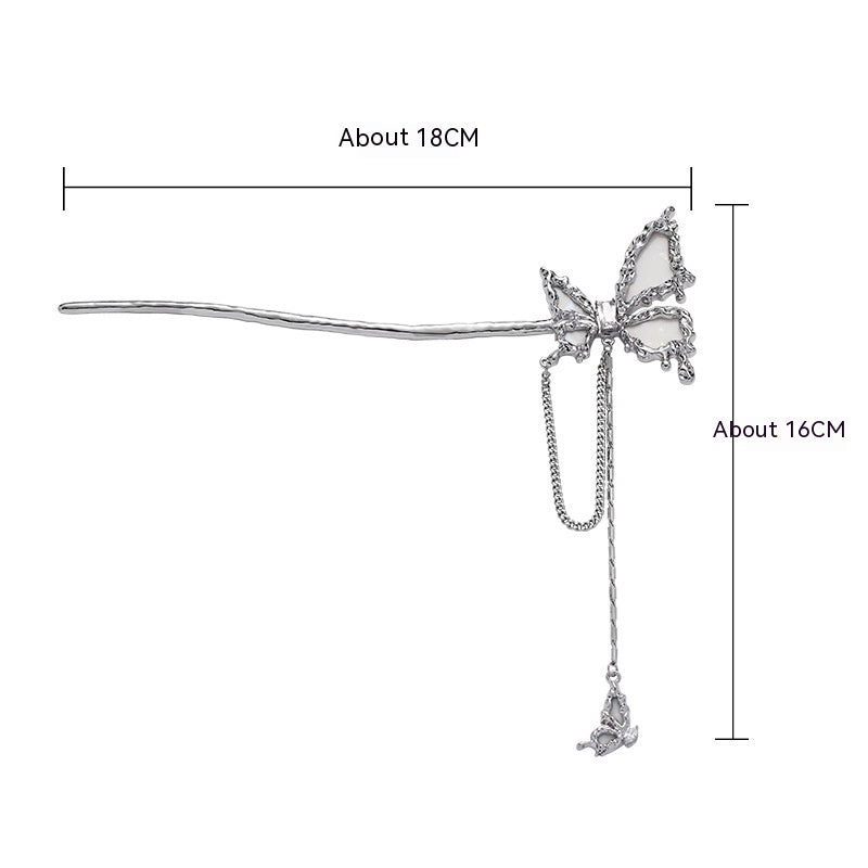 Original White Dream Butterfly Necklace For Women