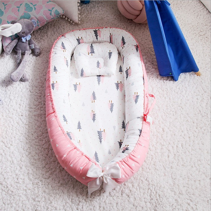 Cama de cuna de algodón