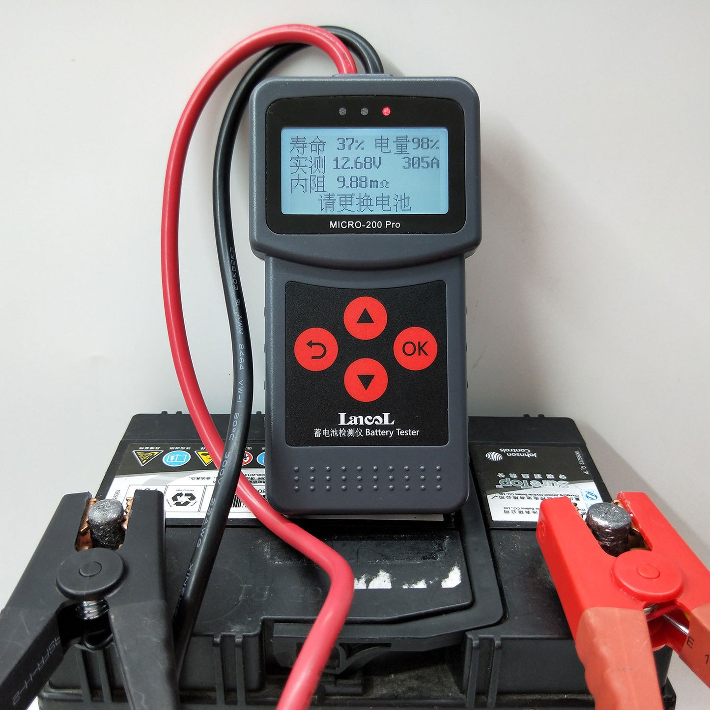 Testeur de batterie de voiture