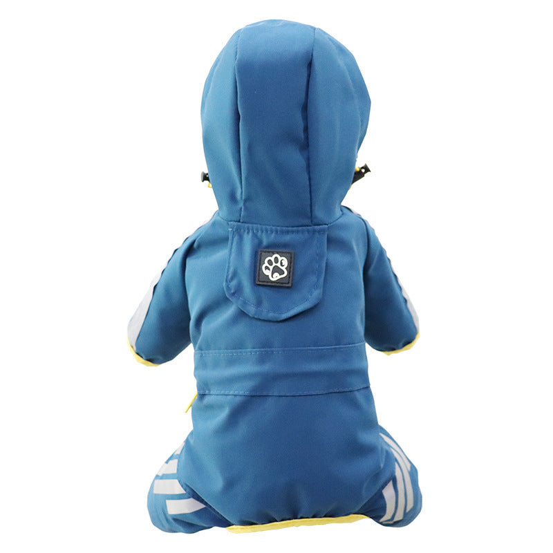 Manteau imperméable pour chien, paquet complet, Cape de pluie imperméable de quatre pieds, produits pour animaux de compagnie
