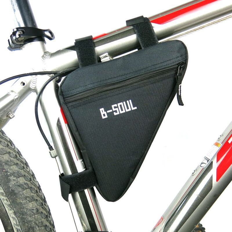 Sac de selle pour vélo de montagne, kit d'outils triangulaires, sac de faisceau supérieur, accessoires d'équipement de vélo