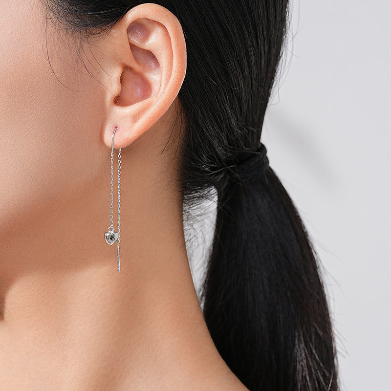 Hilo para pendientes largos con flecos Love