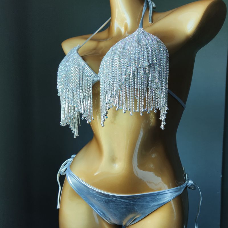 Nouveau Diamant maillot de bain diamant coulant diamant Bikini nuit 