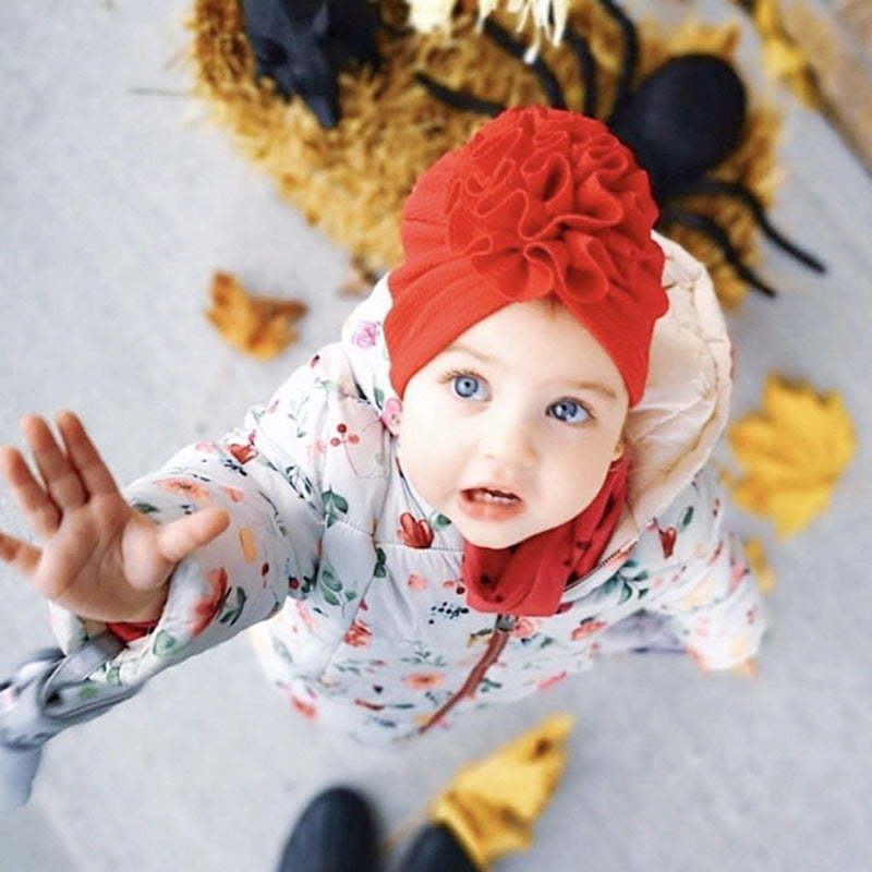 Fleurs grains de maïs enfants bébés bébé Baotou chapeaux