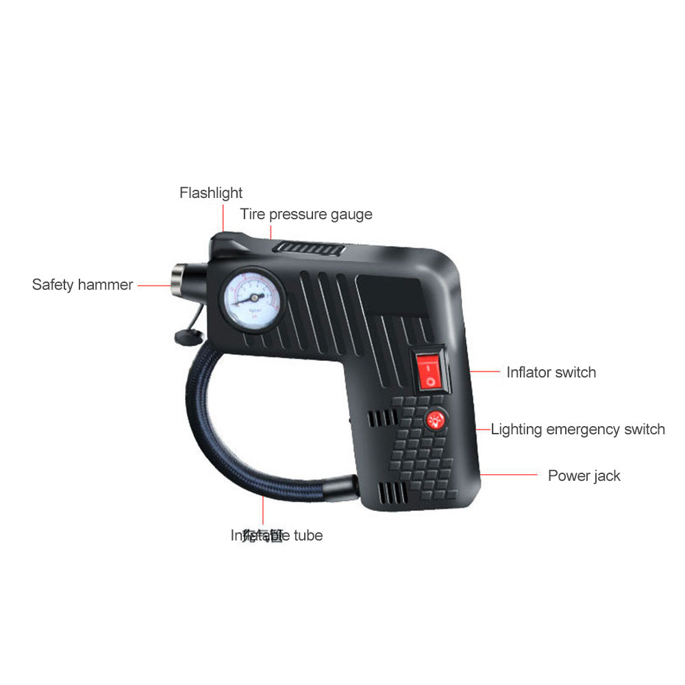 Pompe à air de voiture multifonctionnelle