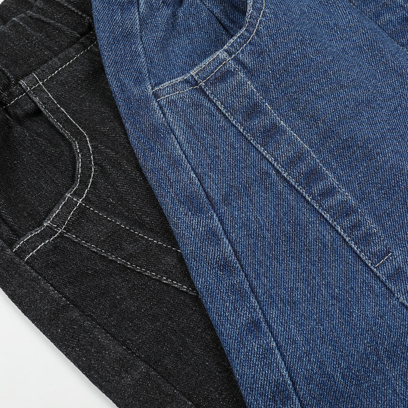 Pantalon long en jean noir pour garçon