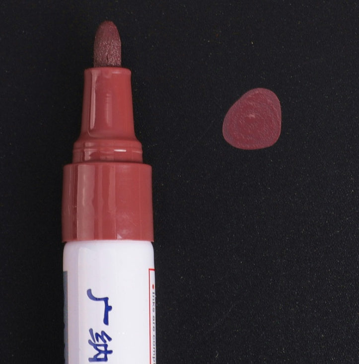 Stylo étanche coloré, bande de roulement de pneu de voiture, peinture permanente en métal CD