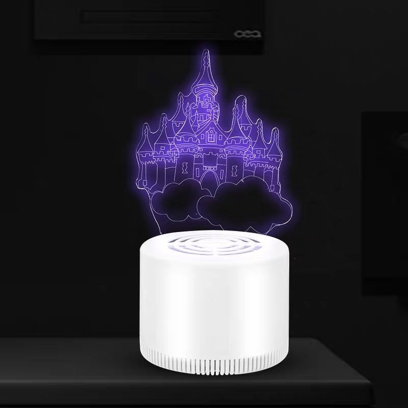 Tueur de moustiques 3D créatif, silencieux, USB, pour la maison