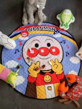 Tapis de rangement pour voiture en coton, modèles d'explosion Ins, tapis de rangement pour jouets, sortie ronde, tapis d'escalade pour enfants, sac de rangement